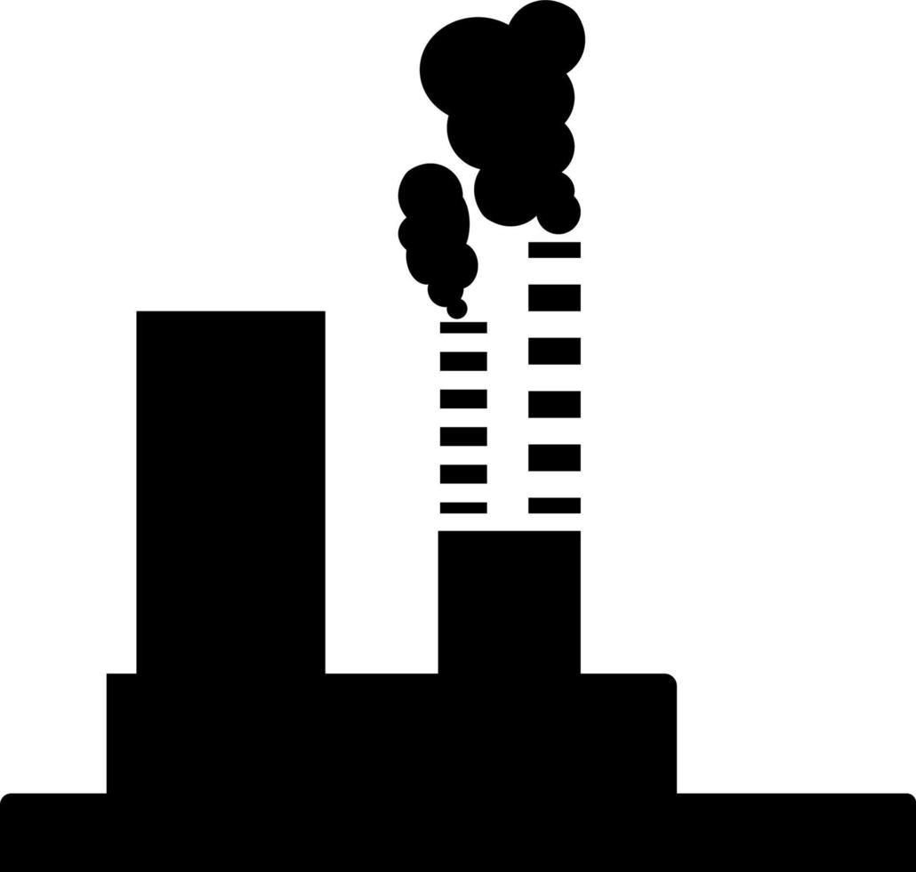 skadlig avfall, fabrik, gas ikon kan vara Begagnade för webb, mobil och infografik. vektor ikon på vit bakgrund