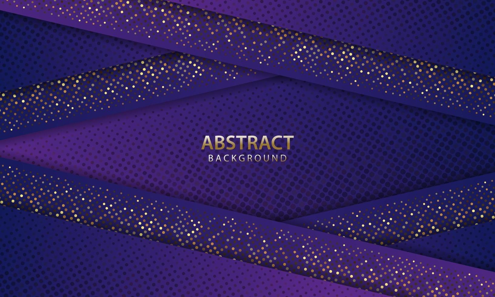 abstrakt futuristisk mörkblå bakgrund med glitter. 3d bakgrund. realistisk vektorillustration. vektor