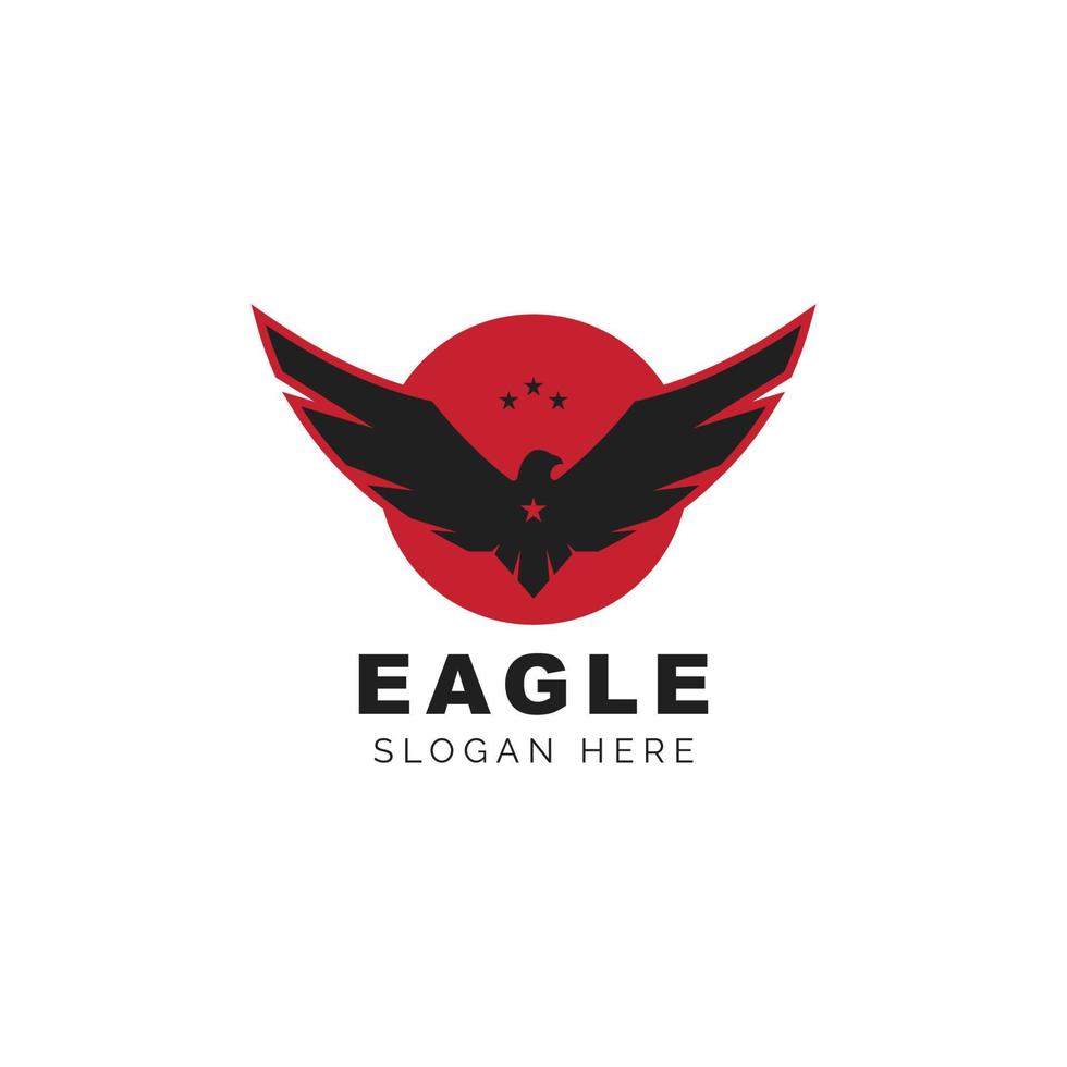 eagle logotyp mall vektor