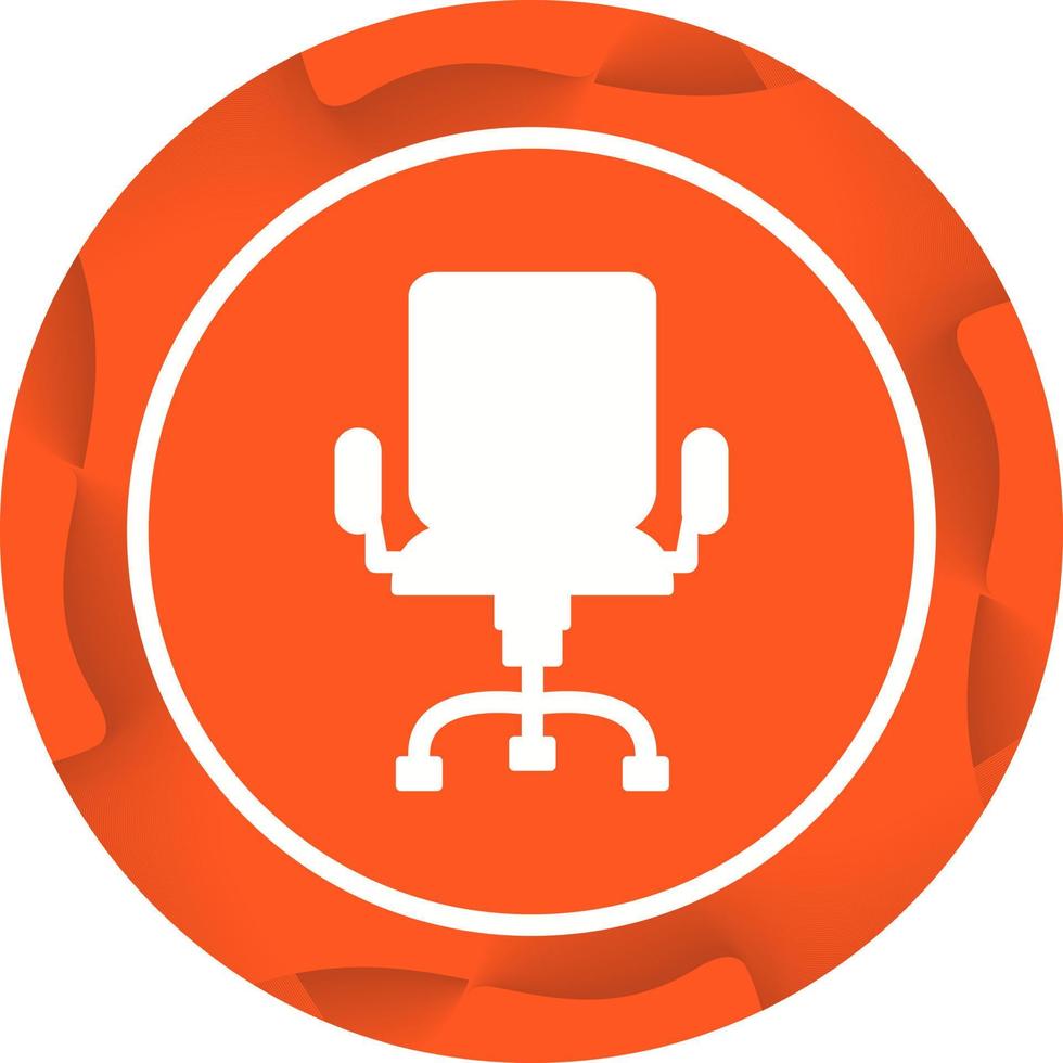 kontor stol vektor ikon