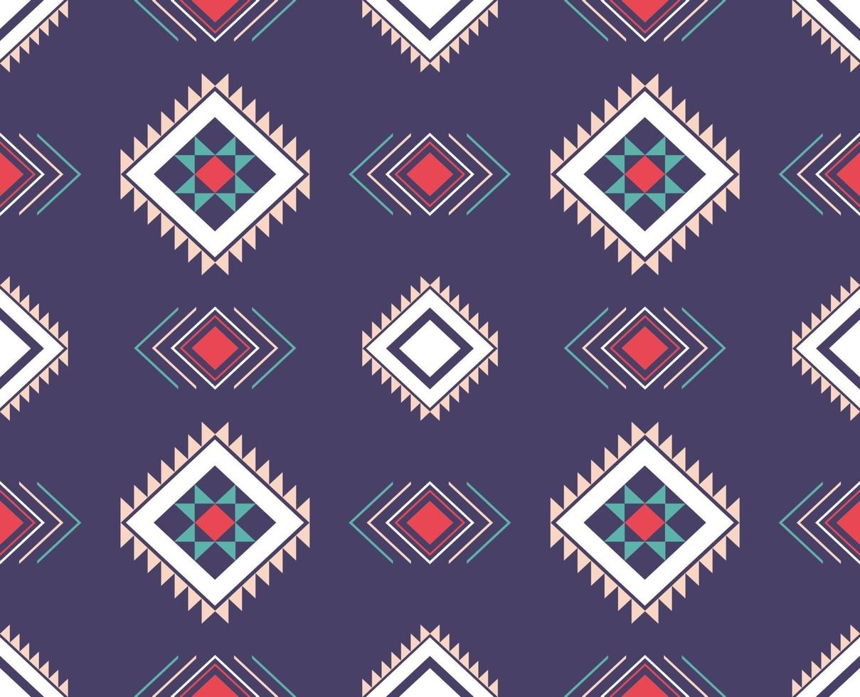 geometrisk etnisk mönster traditionell design för bakgrund, matta, tapeter, kläder, omslag, batik, tyg, sarong vektor