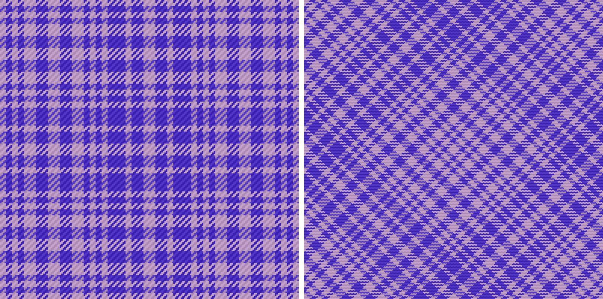 Muster prüfen Textil. Textur Plaid nahtlos. Vektor Tartan Hintergrund Stoff.