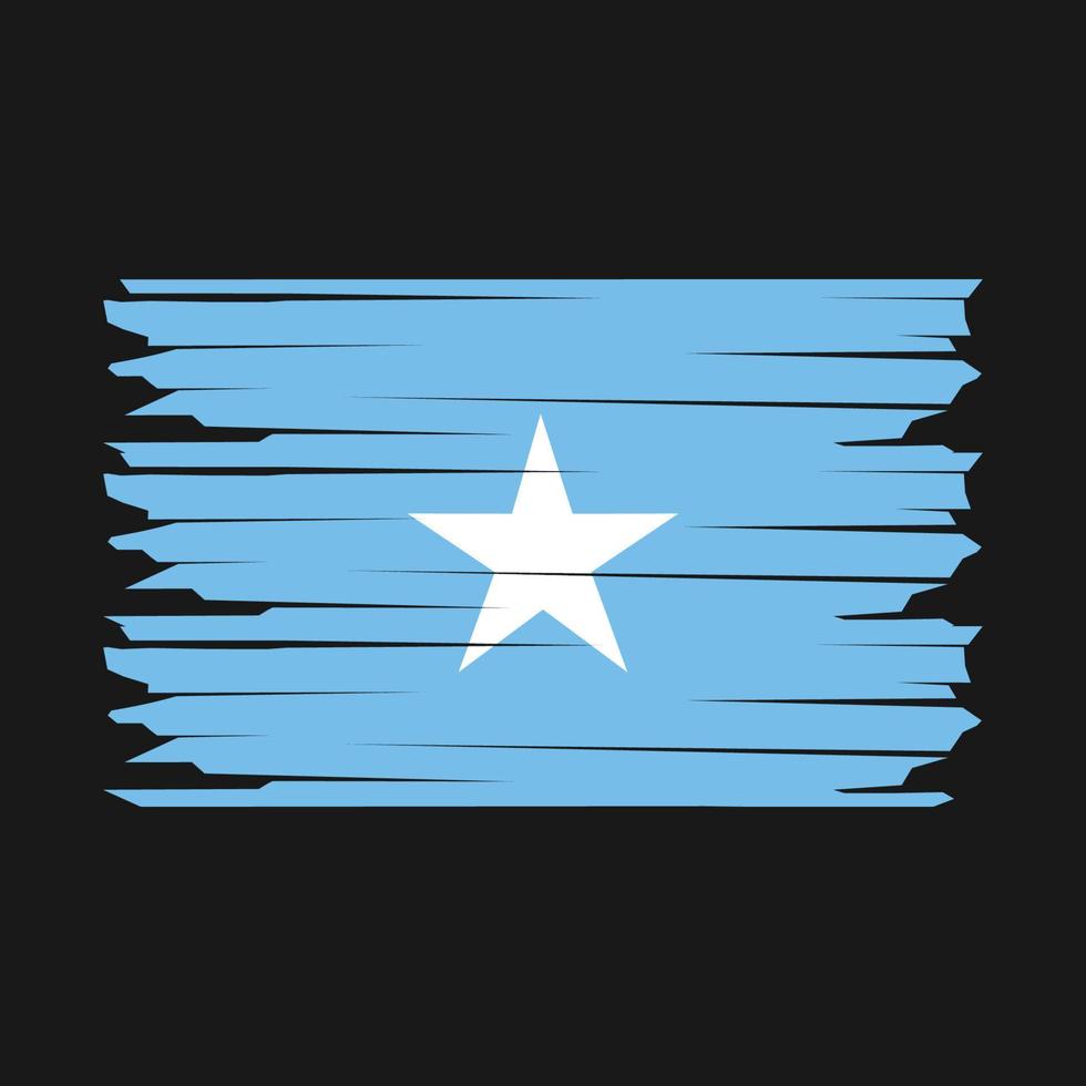 somalia flagga illustration vektor