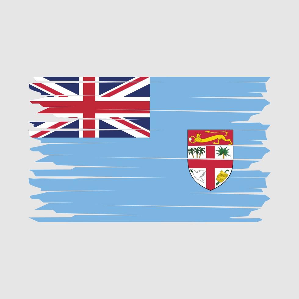 fiji flagga illustration vektor