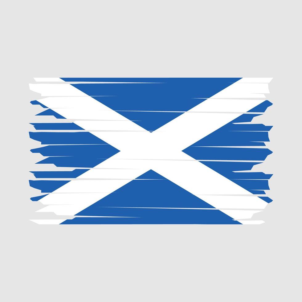 Schottland Flagge Illustration vektor