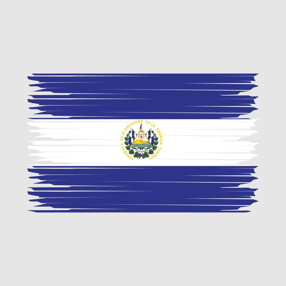 el Salvador Flagge Illustration vektor