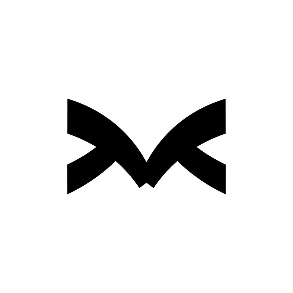 första m logotyp vektor. kreativ minimal monogram symbol. grafisk alfabet symbol för företags- företag identitet. vektor