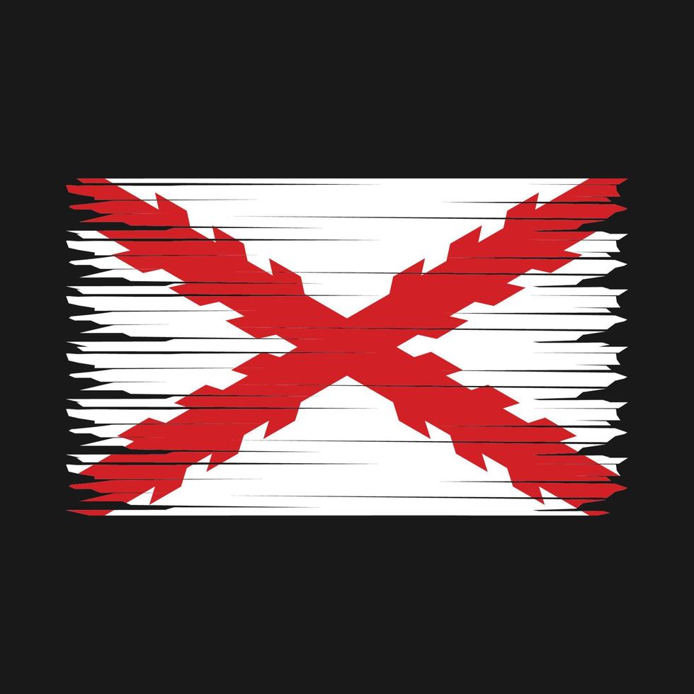 Spanien flagga illustration vektor