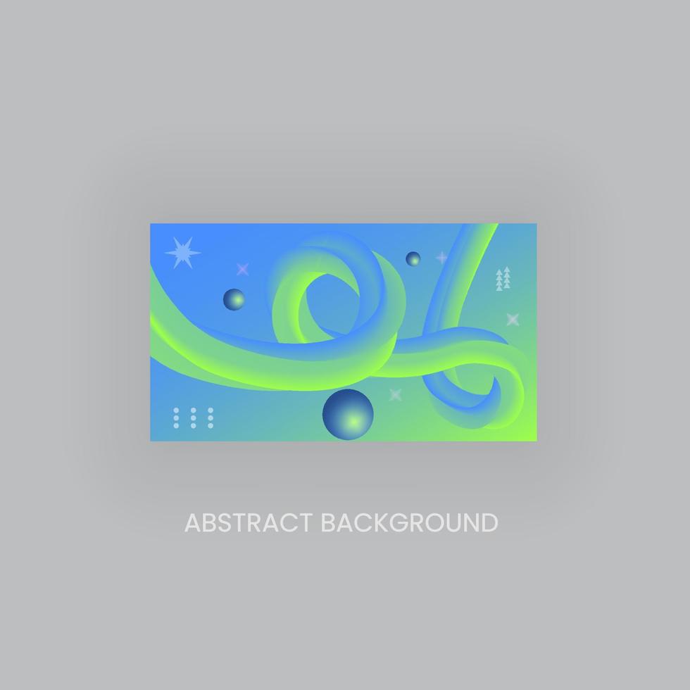 Flüssigkeit Welle Hintergrund mit 3d Linie Kunst, Innovation Hintergrund Design zum das Abdeckung, Landung Seite vektor