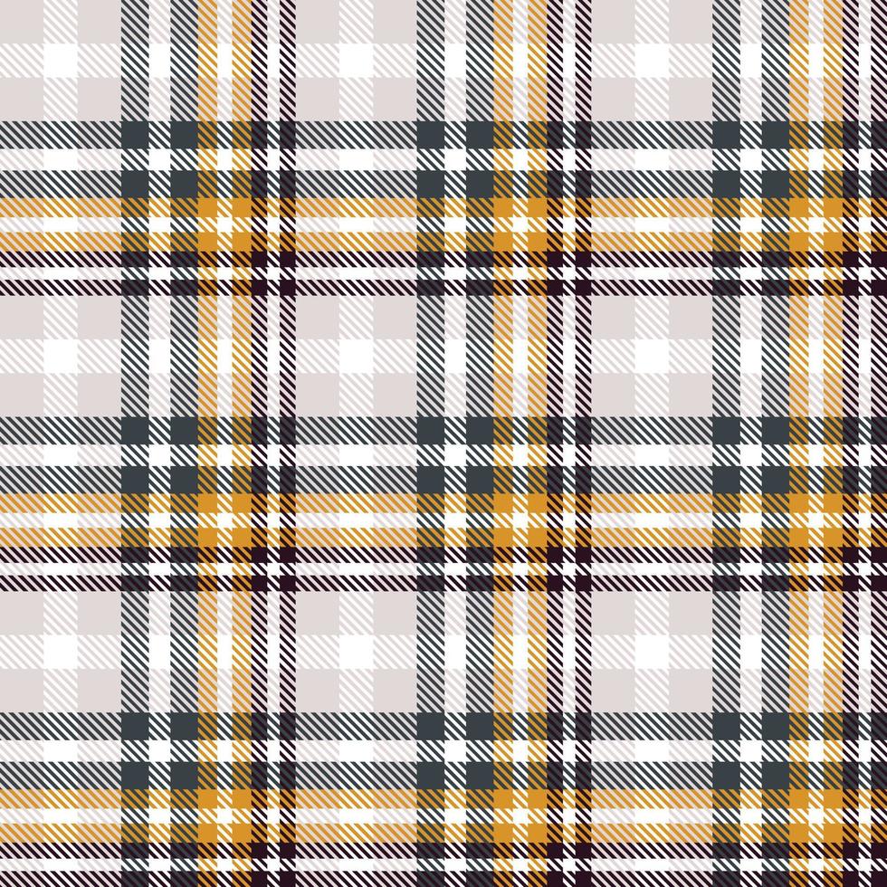 tartan mönster design textur är tillverkad med alternerande band av färgad pre färgade trådar vävd som både varp och väft på rätt vinklar till varje Övrig. vektor