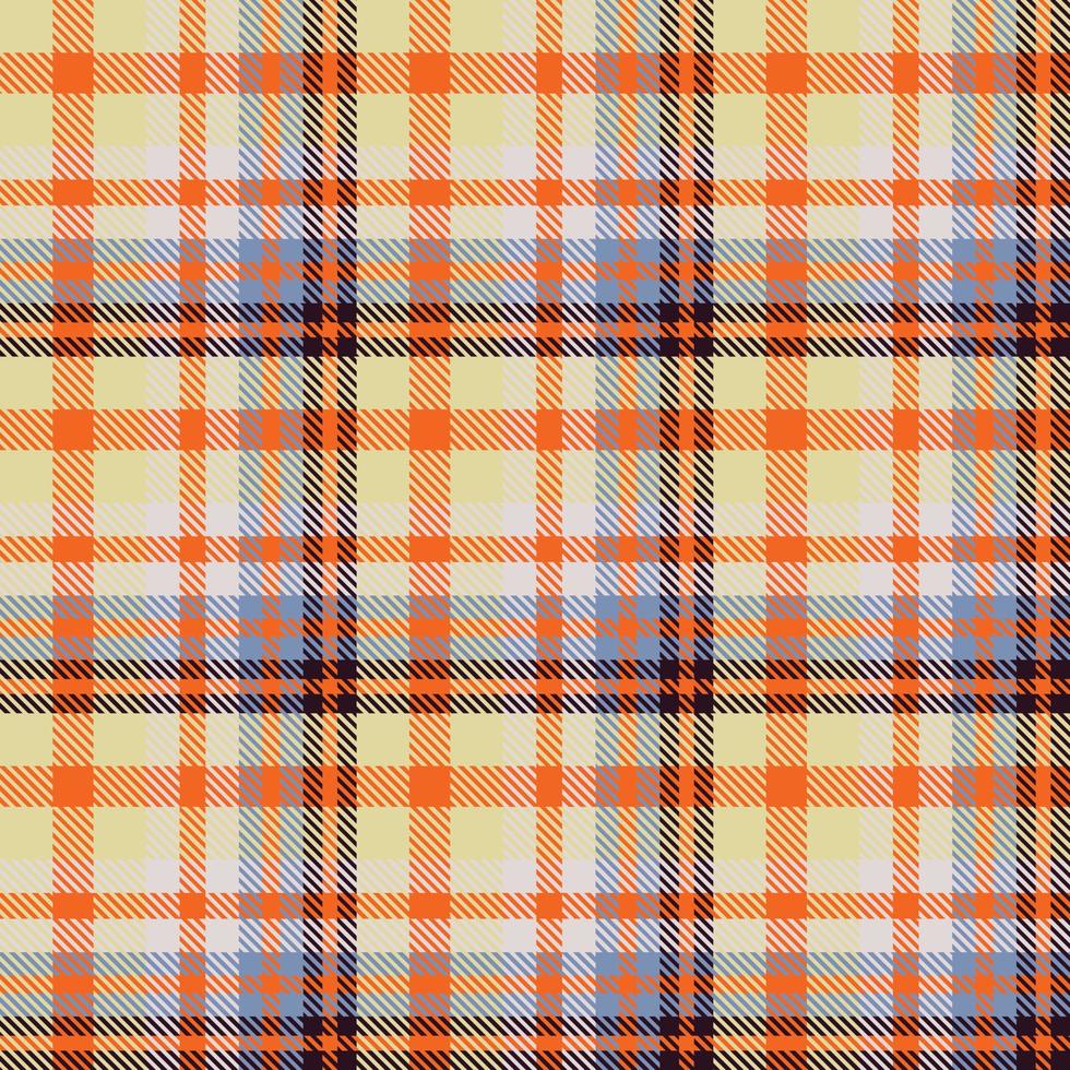 abstrakt Tartan Muster Design Textil- ist ein gemustert Stoff bestehend aus von criss gekreuzt, horizontal und Vertikale Bands im mehrere Farben. Tartans sind angesehen wie ein kulturell Symbol von Schottland. vektor