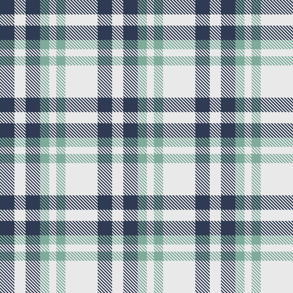 Plaid-Muster-Stoff-Vektordesign ist in einem einfachen Twill gewebt, zwei über zwei unter der Kette, wobei bei jedem Durchgang ein Faden vorgeschoben wird. vektor