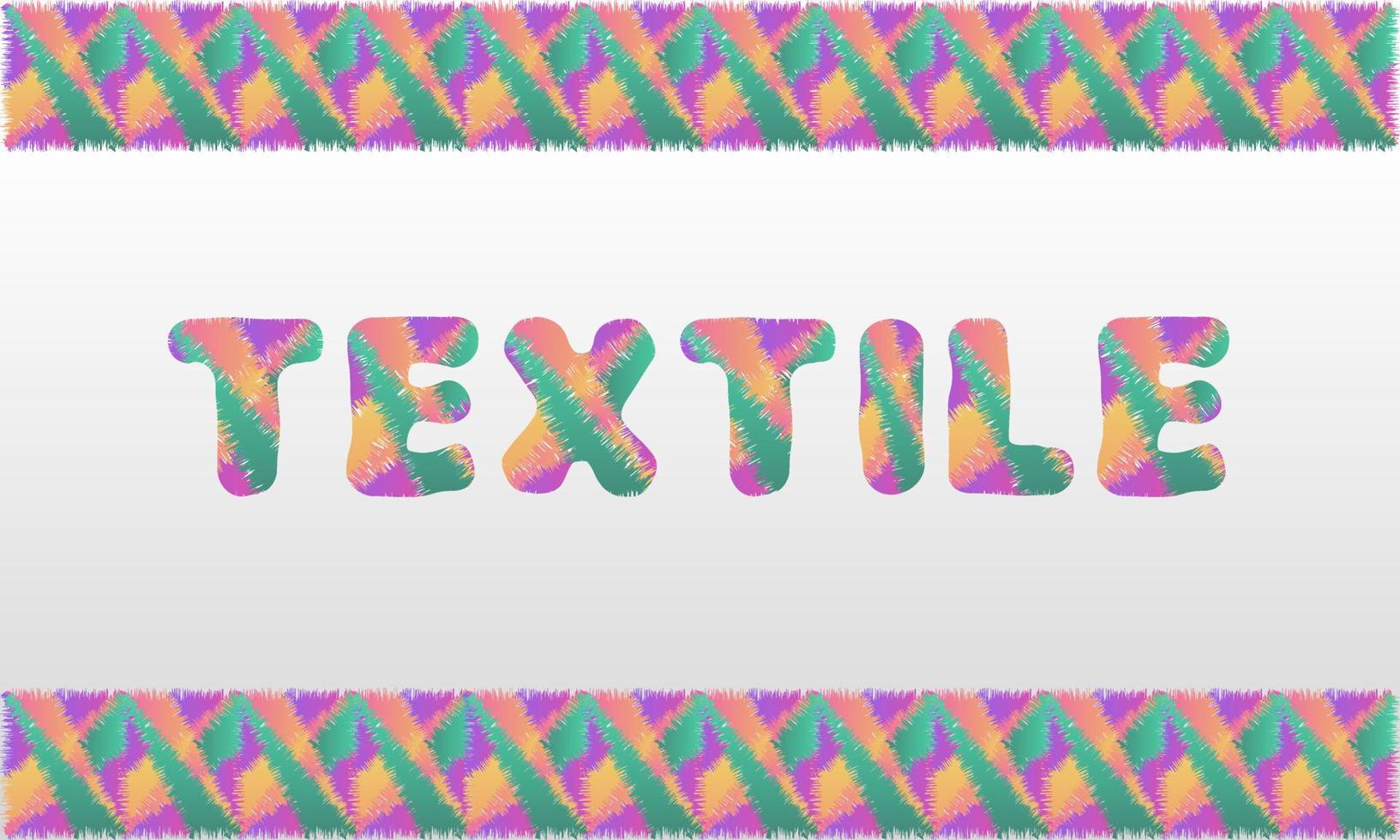 bunt indonesisch Textil. Polka Punkt, Streifen, Wellen, zufällig Symbole Texturen. Vektor Illustration