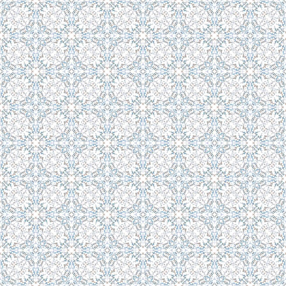 Vektor Pixel Muster gemacht von klein Quadrate .Design zum Textur, Stoff, Kleidung, Verpackung, Teppich. Mosaik, Hintergrund