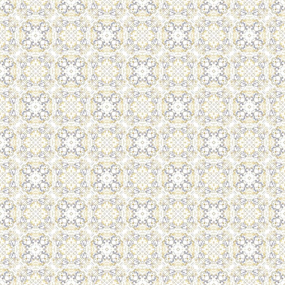 Vektor Pixel Muster gemacht von klein Quadrate .Design zum Textur, Stoff, Kleidung, Verpackung, Teppich. Mosaik, Hintergrund