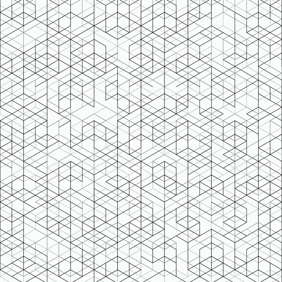 abstrakte Abdeckung des geometrischen Musterdesignhintergrunds der schwarzen und grauen Linie. Illustrationsvektor eps10 vektor