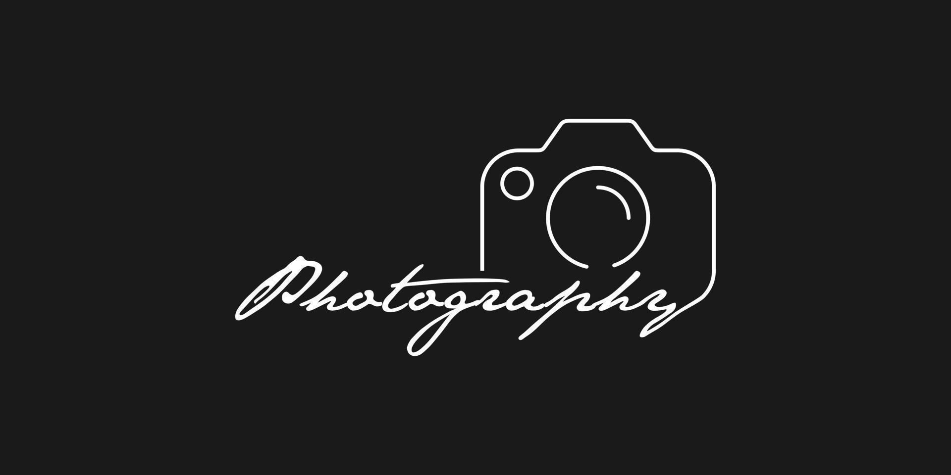 Fotografie Studio Logo Vorlage, Fotograf, Foto. Unternehmen, Marke, Marke, Unternehmen, Identität vektor