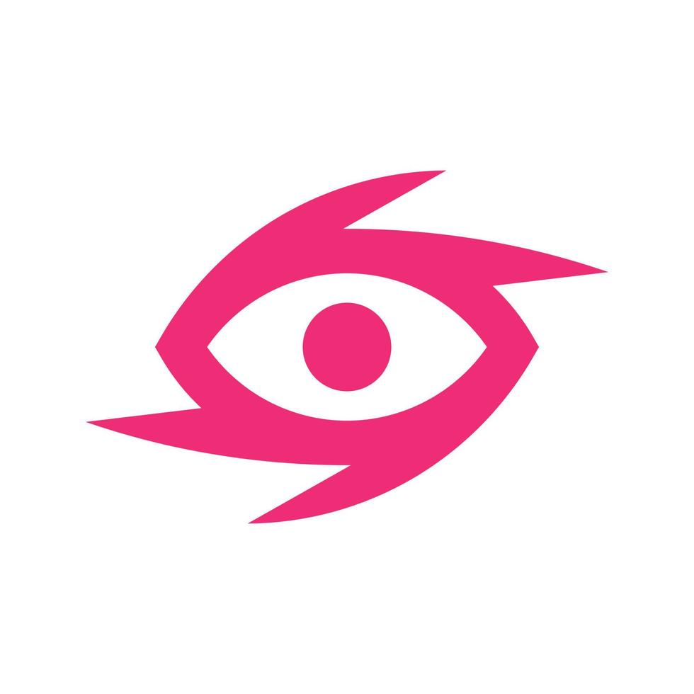 Optik Vektor Auge Logo