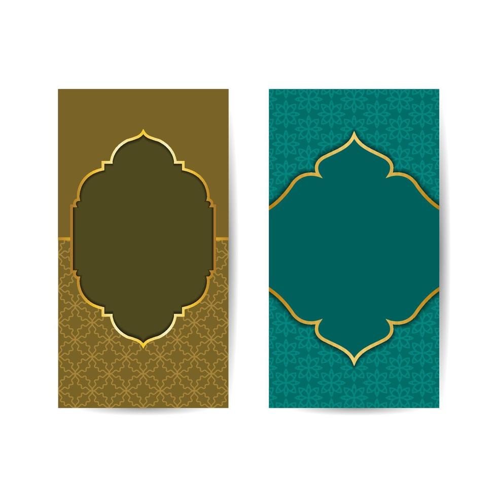 moderne vertikale Banner, Ramadan Kareem Abdeckung, Ramadan Mubarak Flyer Hintergrund, Vorlage Design-Element, Vektor-Illustration. islamisches Hintergrundbanner vektor