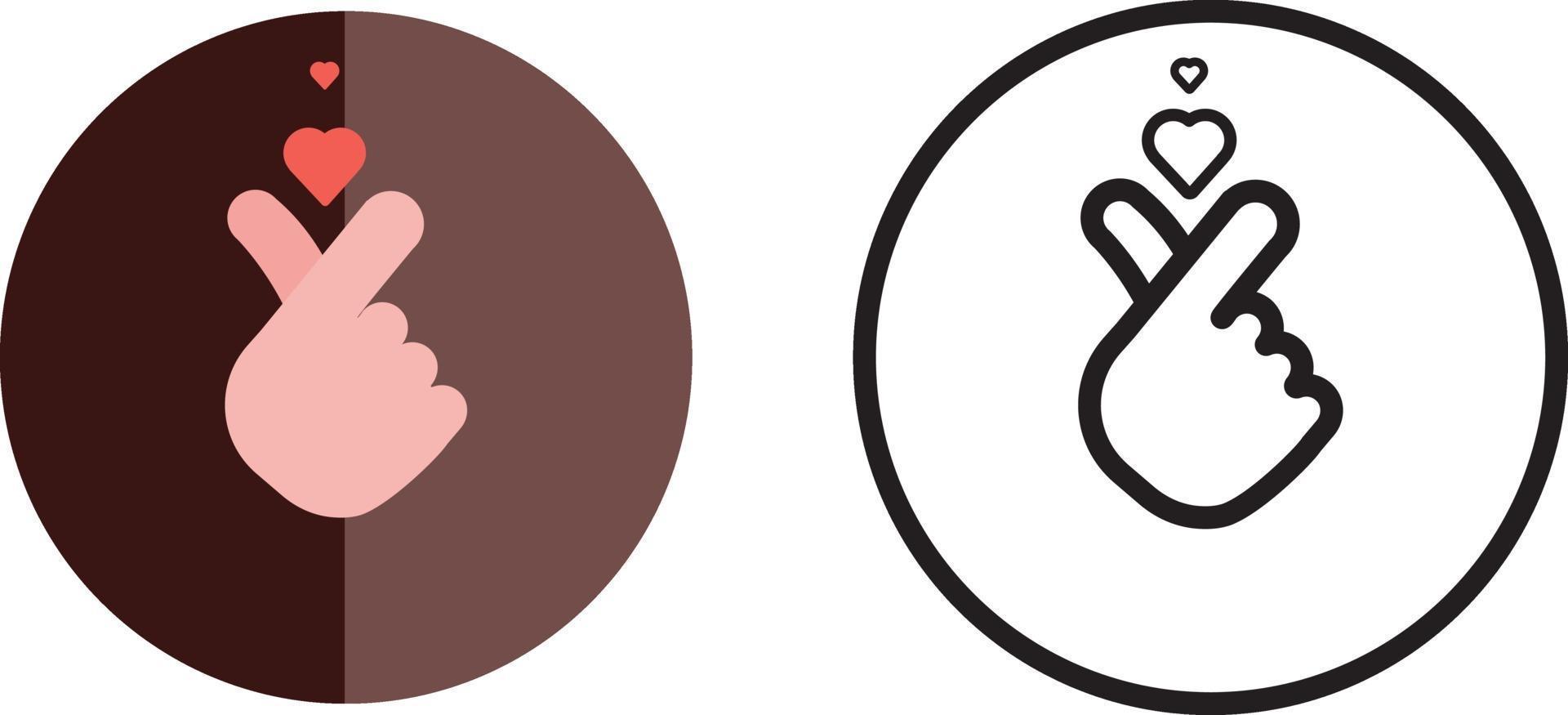 Mini-Herz icon.vector illustration.give Liebeskonzept.love icon flat design.simple love icon vektor