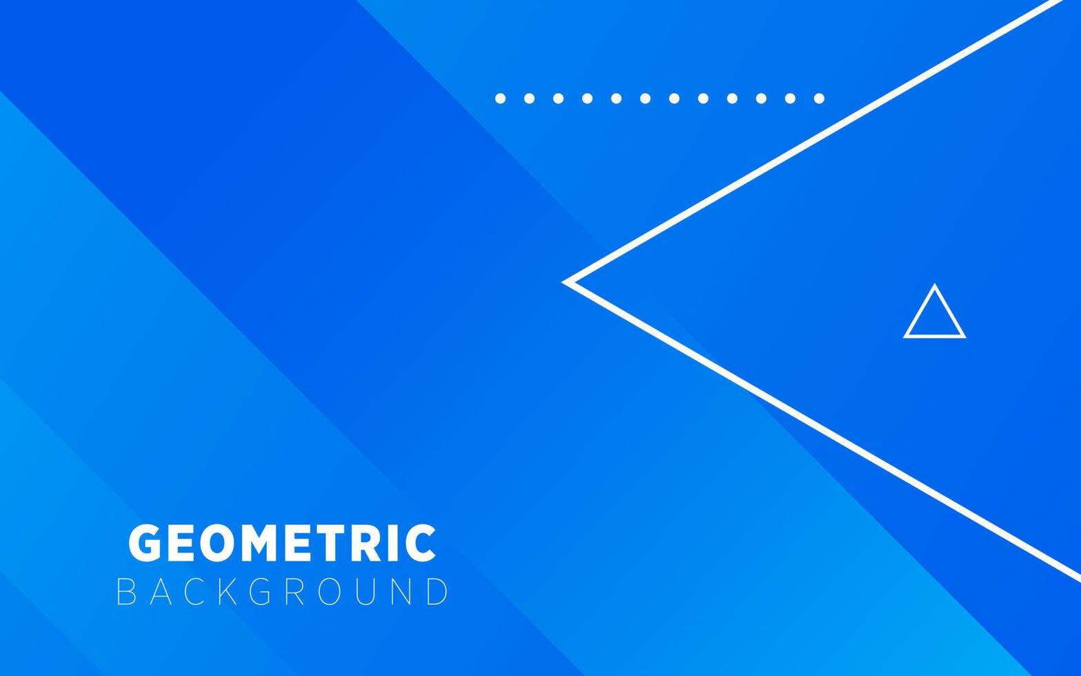 modern Blau Gradient abstrakt geometrisch Hintergrund Banner Design. vektor