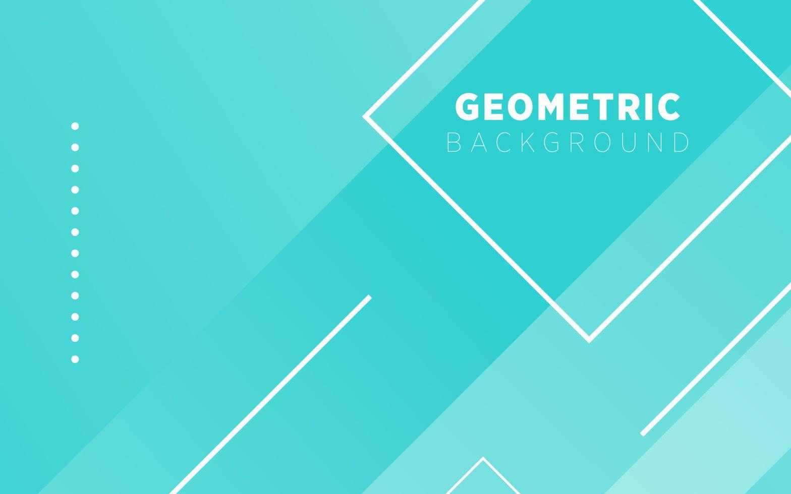 modern Grün Gradient abstrakt geometrisch Hintergrund Banner Design. vektor