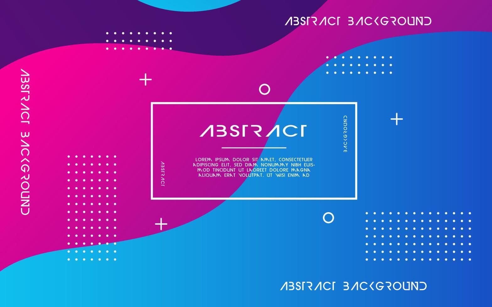 modern abstrakt flytande Färg bakgrund. dynamisk texturerad geometrisk element design med prickar dekoration. kan vara Begagnade på affischer, banner, webb och några Mer vektor