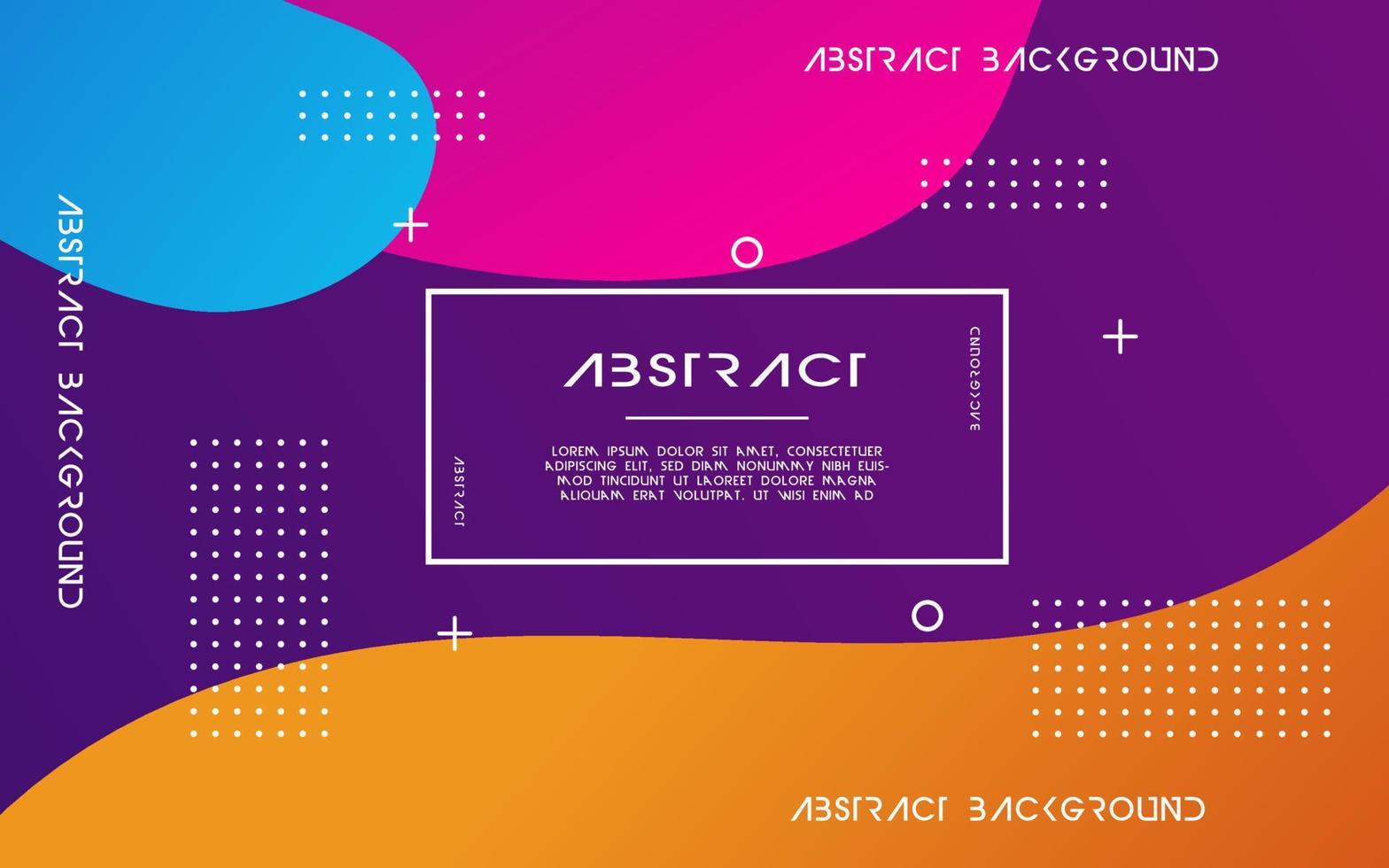 modern abstrakt flytande Färg bakgrund. dynamisk texturerad geometrisk element design med prickar dekoration. kan vara Begagnade på affischer, banner, webb och några Mer vektor