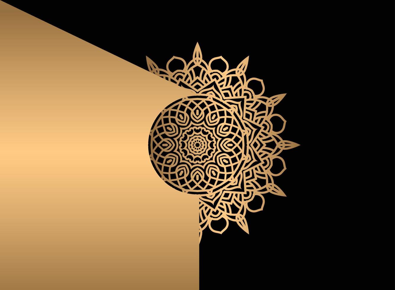 Mandala. ethnisch dekorativ Element. Hand gezeichnet Hintergrund. Islam, Arabisch, indisch, Ottomane Motive. vektor