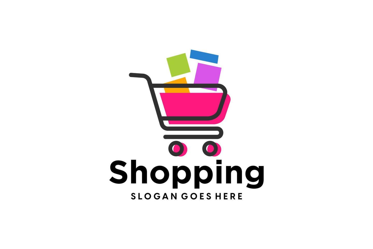 eben E-Commerce Logo Sammlung vektor