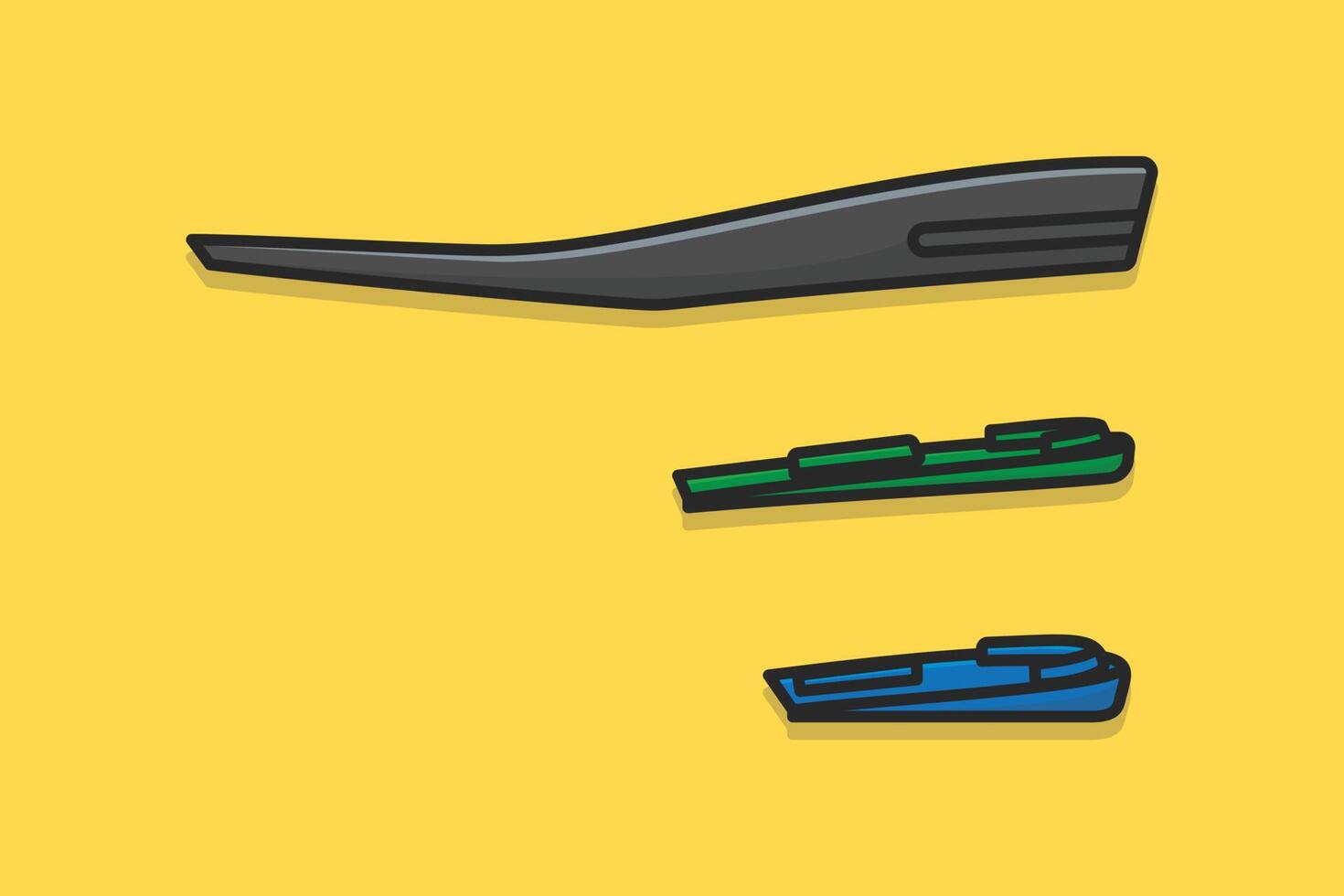 komfortabel Orthesen Single Schuh Einlegesohle im Kreuz Zeichen Vektor Illustration. Mode Objekt Symbol Konzept. Einlegesohlen zum ein komfortabel und gesund gehen Vektor Design mit Schatten auf Gelb Hintergrund.