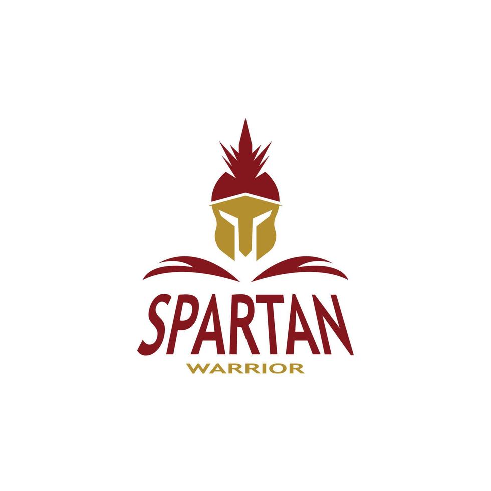 spartansk logotyp vektor sparta logotyp vektor spartansk hjälm logotyp mall ikon symbol