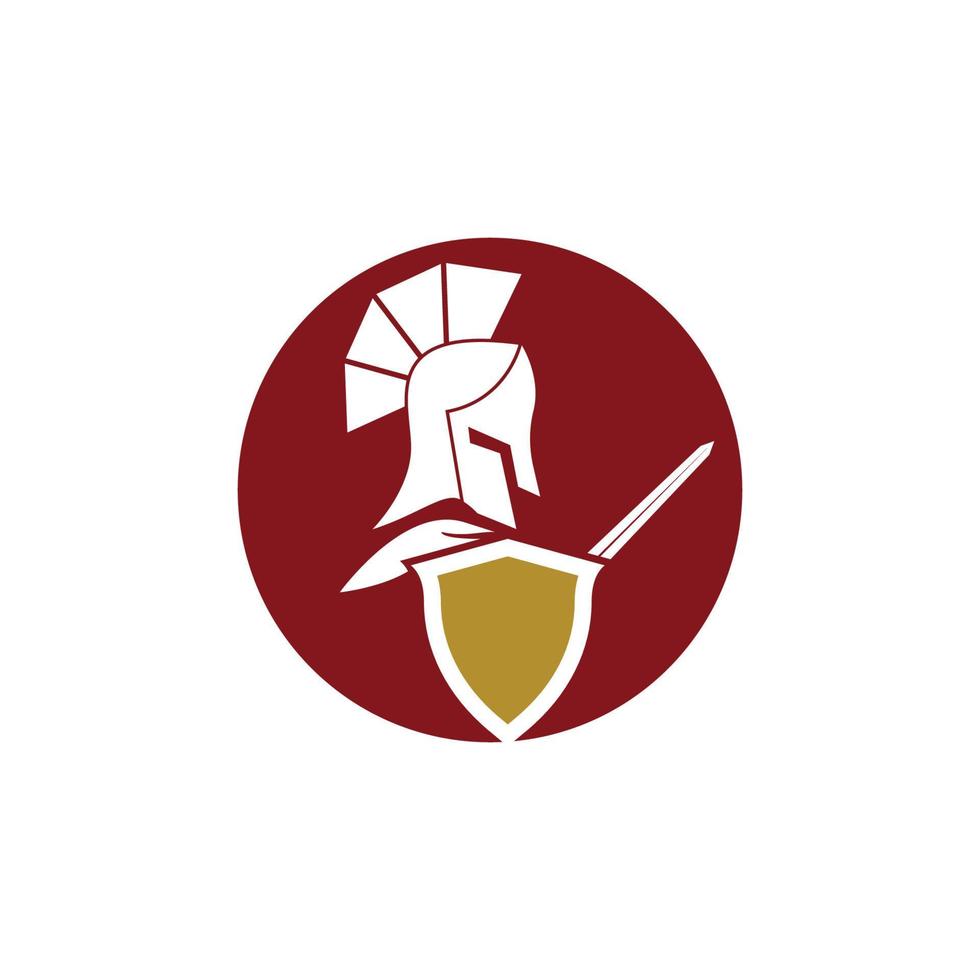 spartanisch Logo Vektor Sparta Logo Vektor spartanisch Helm Logo Vorlage Symbol Symbol