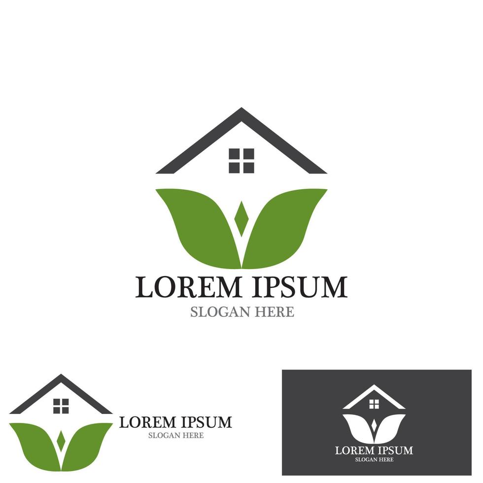 Zuhause Konstruktion Logo Vektor Vorlage