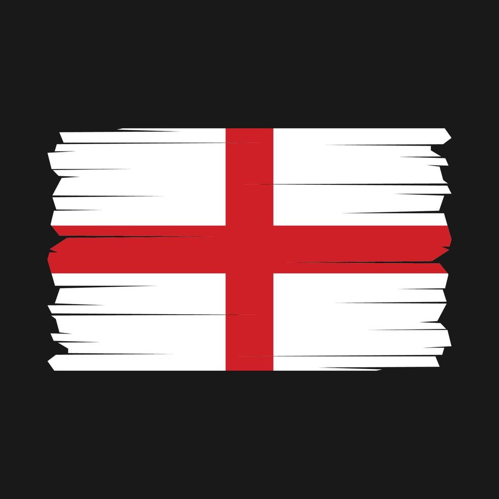 England flagga vektor illustration