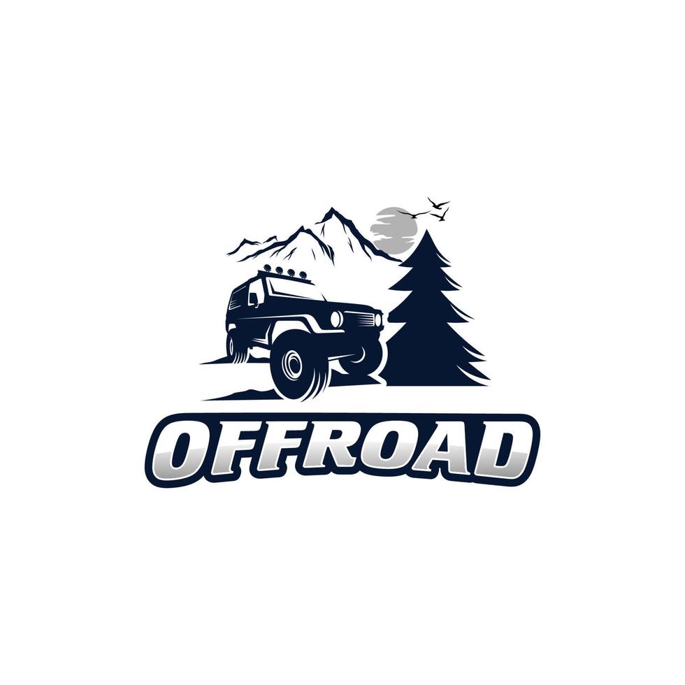 Offroad-Logo-Vorlagendesign vektor