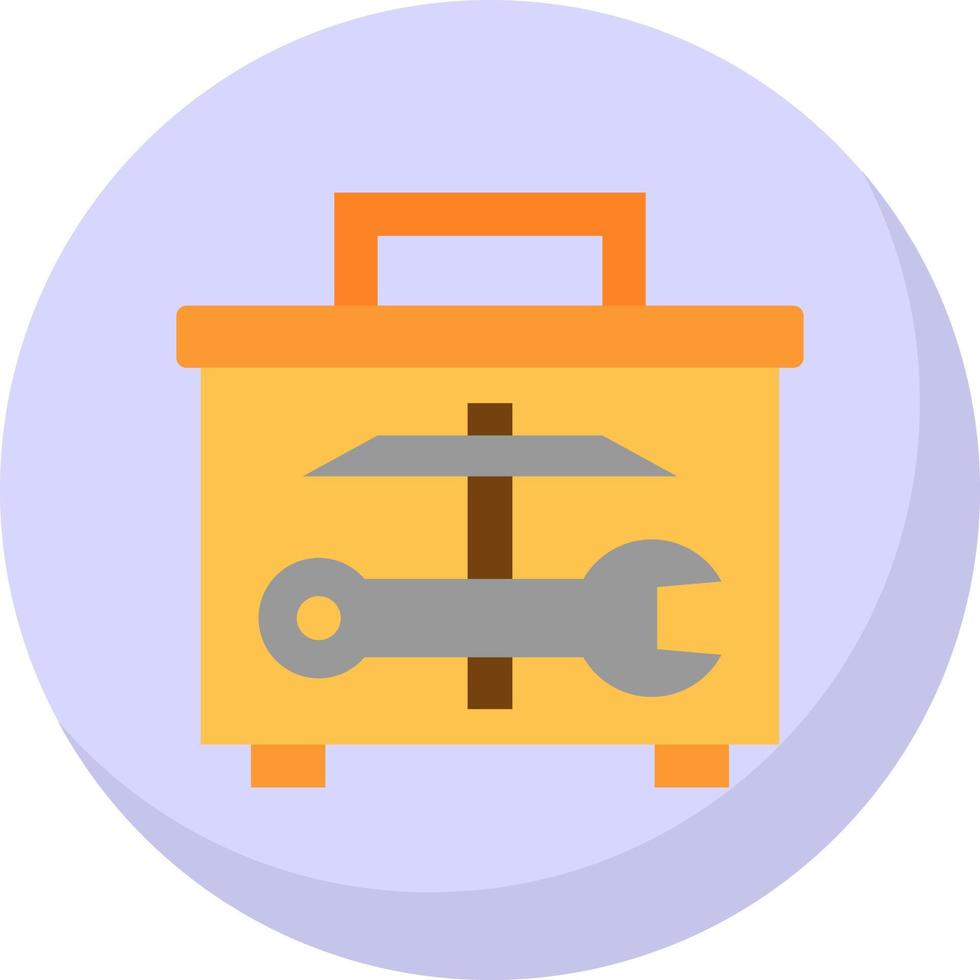 Toolbox-Vektor-Icon-Design vektor