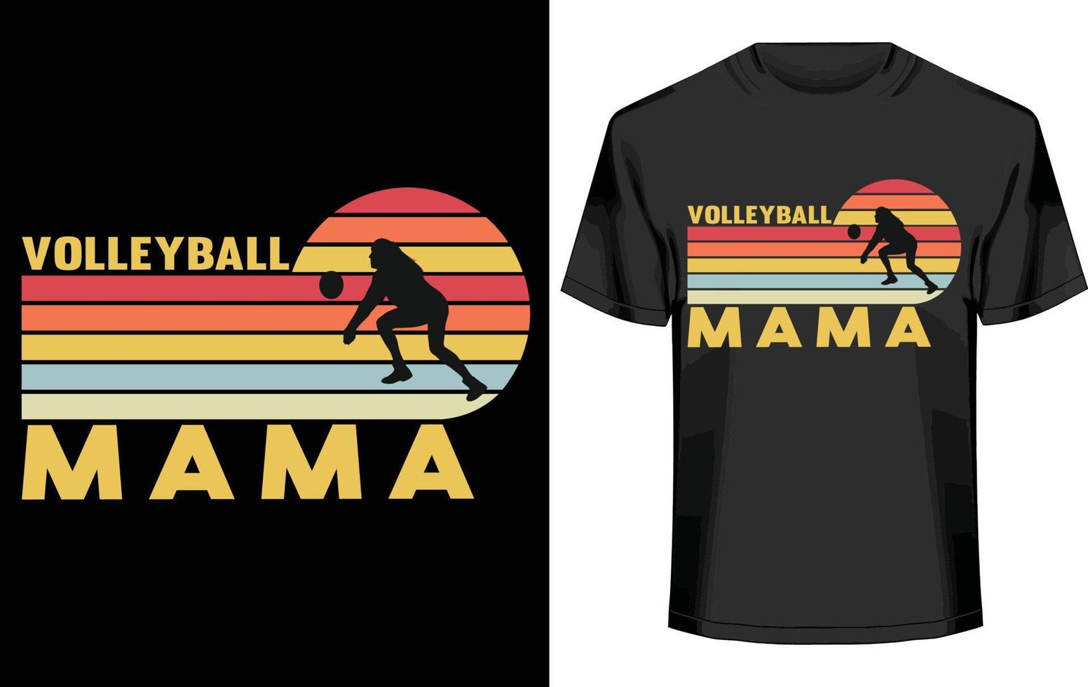volleyboll t-shirt design vektor