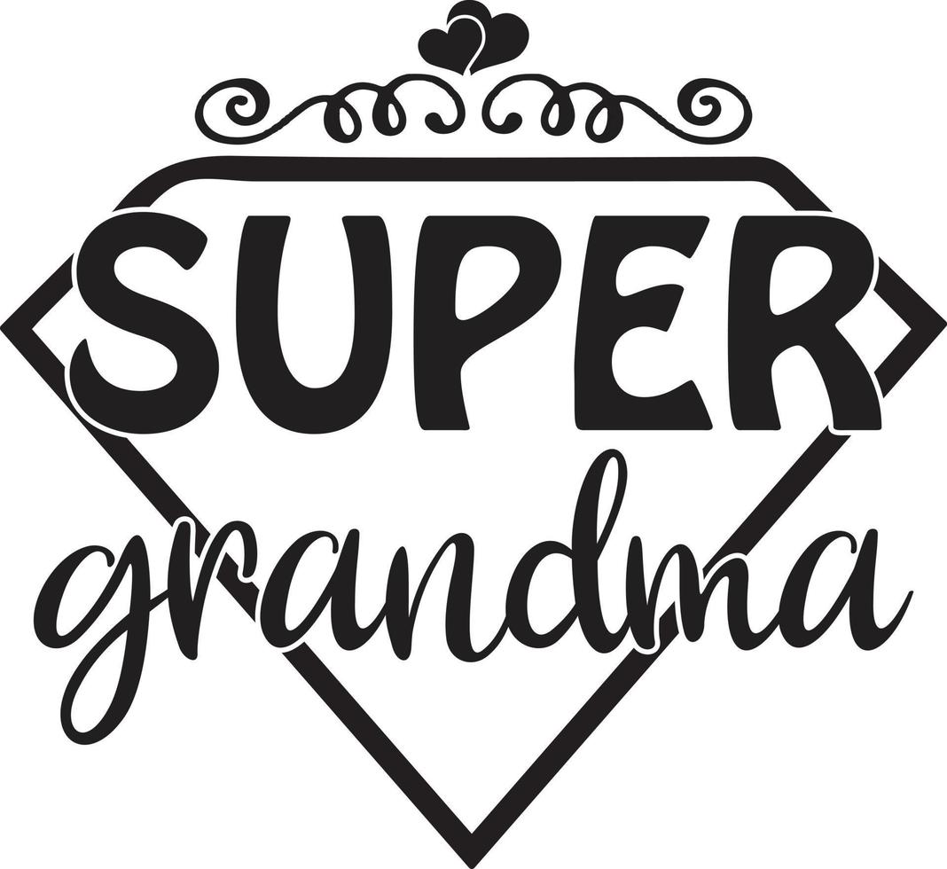 super familj svg design vektor