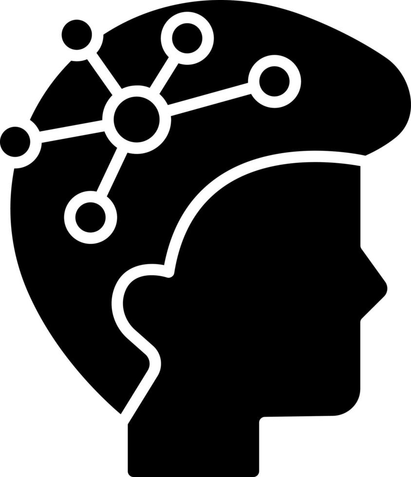 Mind-Mapping-Icon-Stil vektor