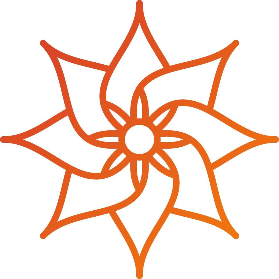 amaryllis ikon stil vektor
