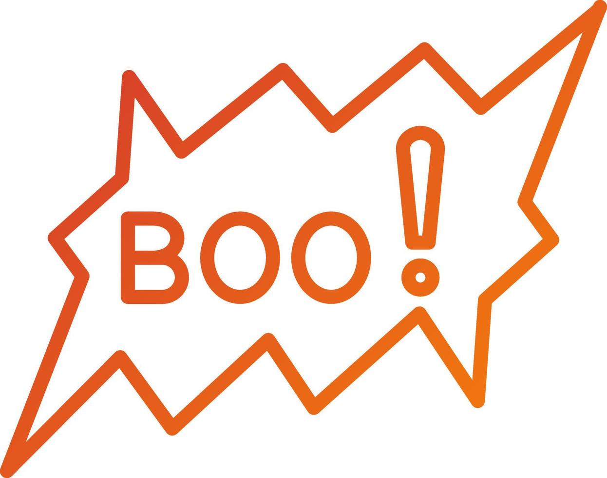 Boo Symbol Stil vektor