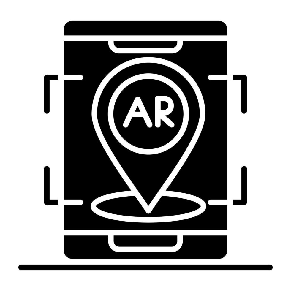 ar Navigation Vektor Symbol