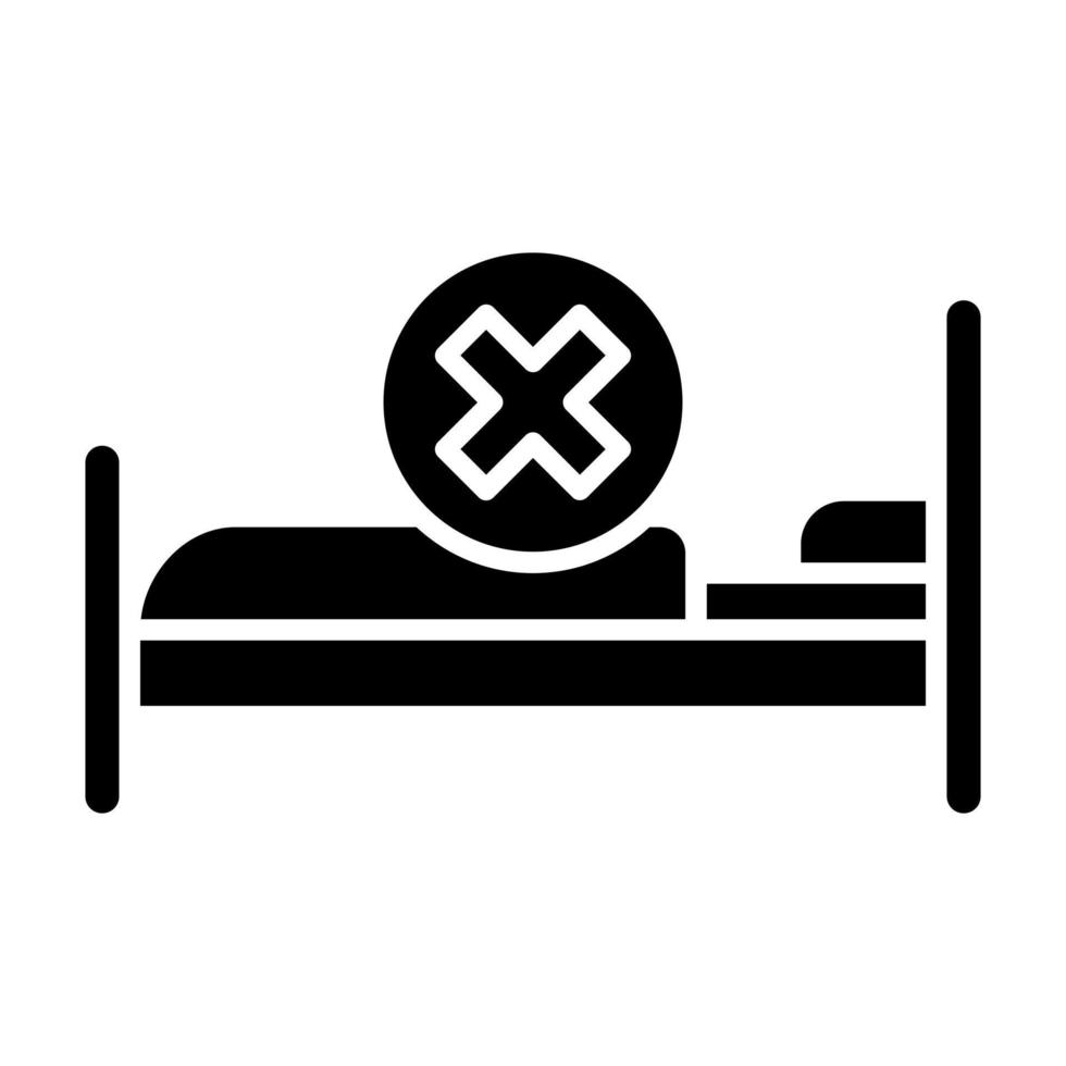 Zimmer stornieren Vektor Symbol