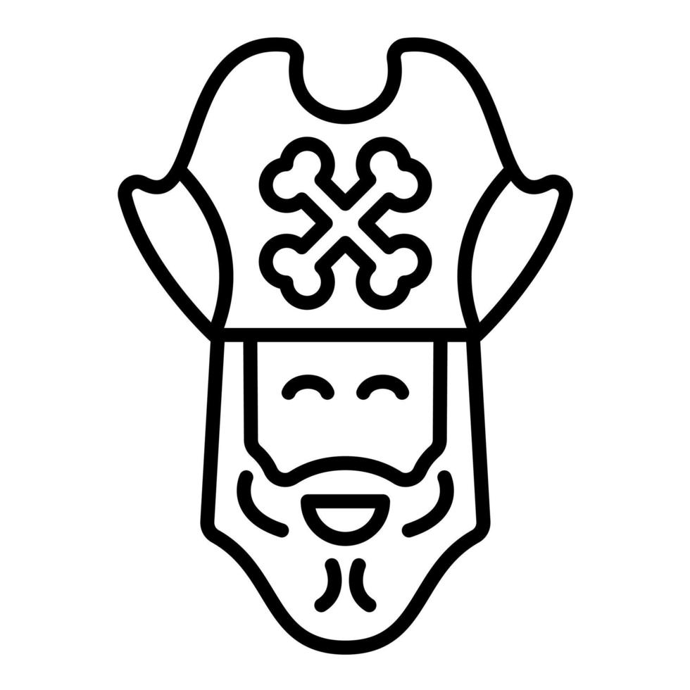 Pirat Bart Vektor Symbol