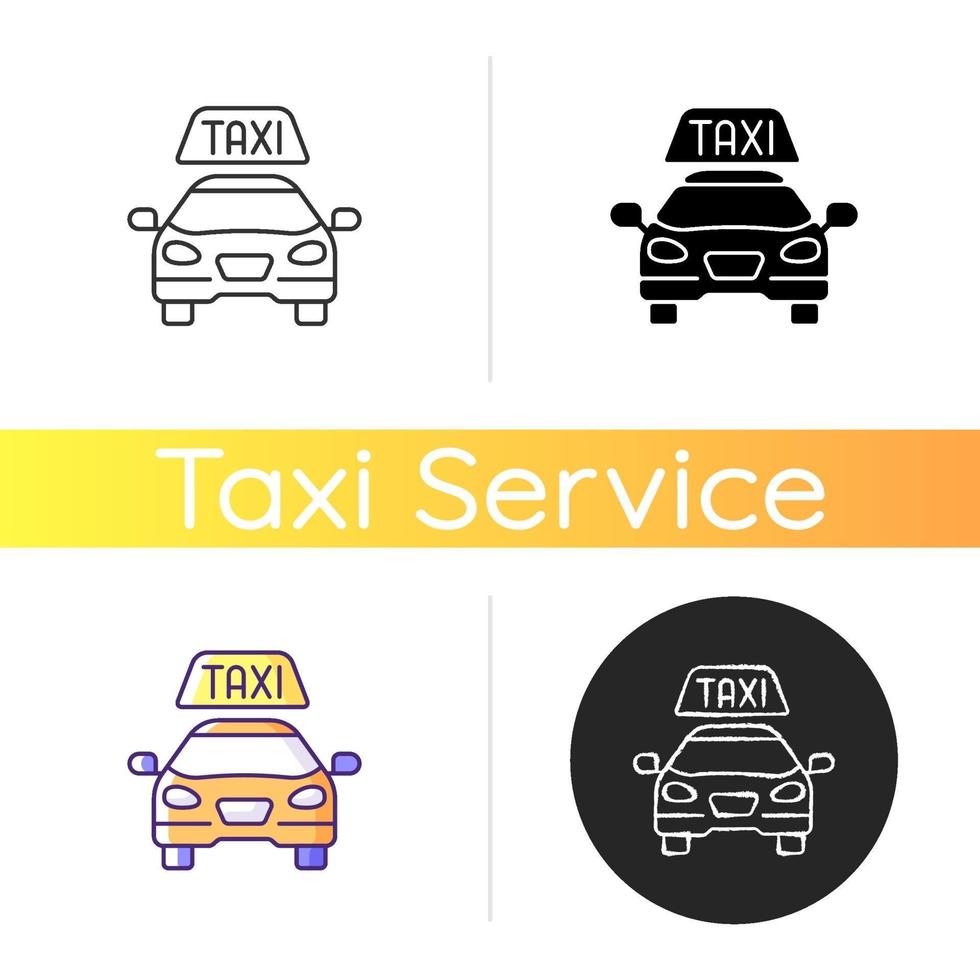 Taxis Vektor Icon