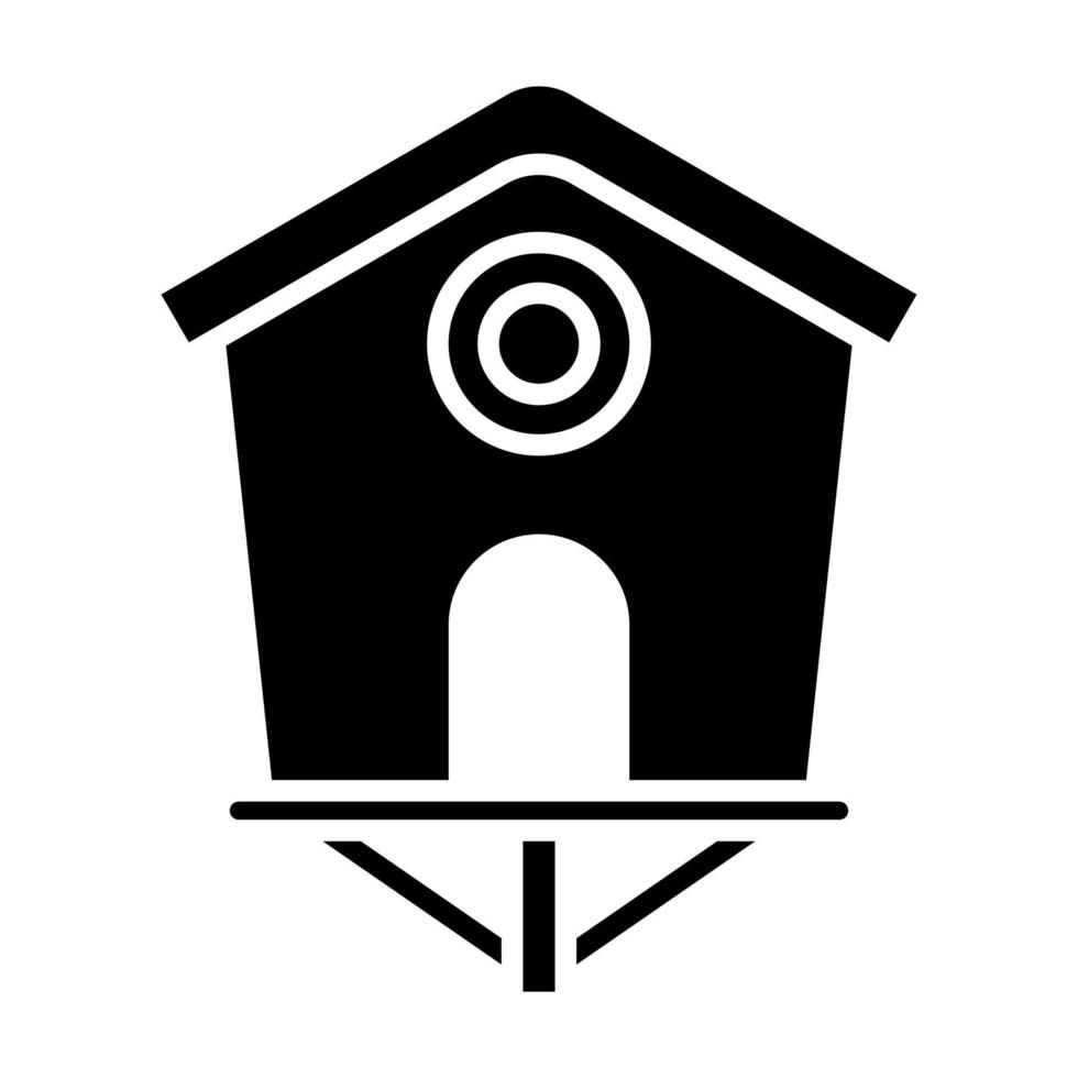 Vogel Haus Vektor Symbol