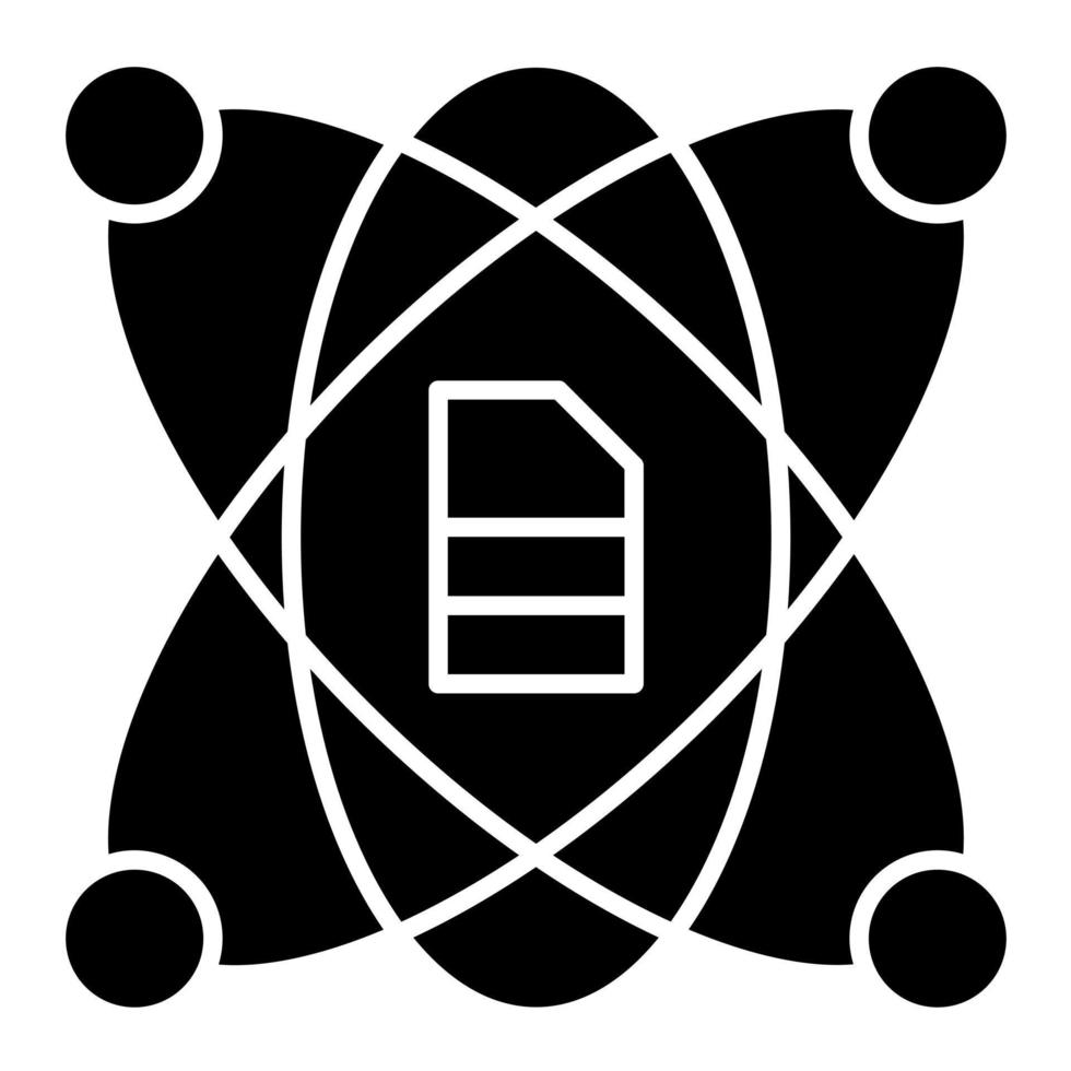 Data-Science-Vektorsymbol vektor