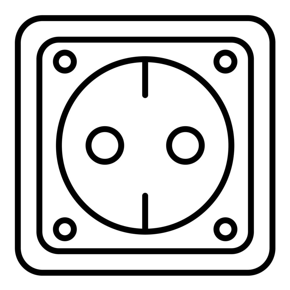 Socket-Vektor-Symbol vektor