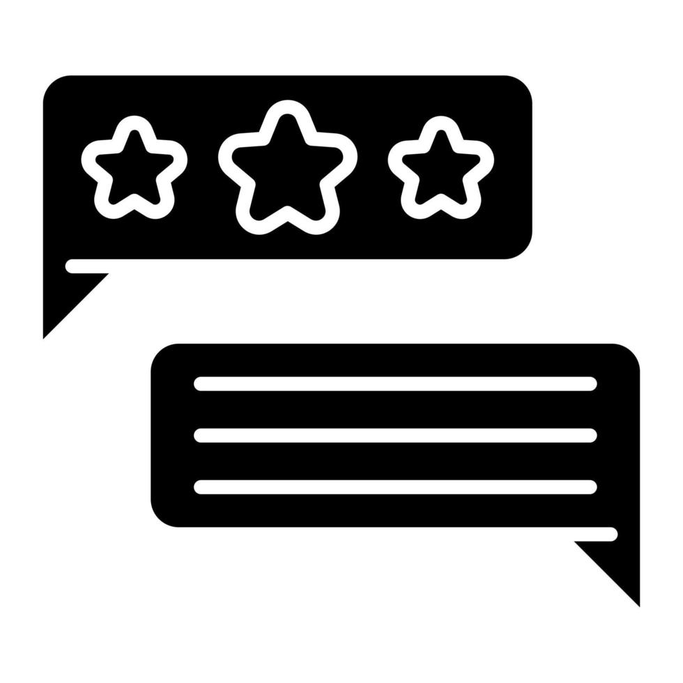 feedback vektor ikon